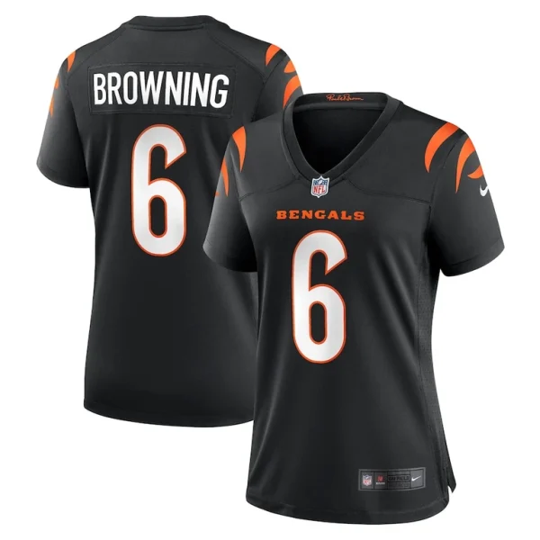 Jake browning cincinnati bengals nike womens game jersey Black