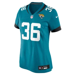 Jake funk jacksonville jaguars nike womens team game jersey Teal M