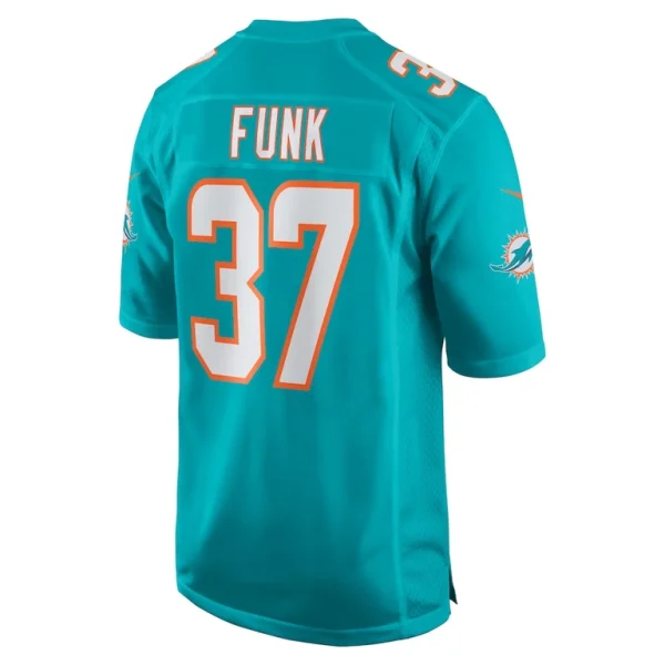 Jake funk miami dolphins nike game jersey Aqua L