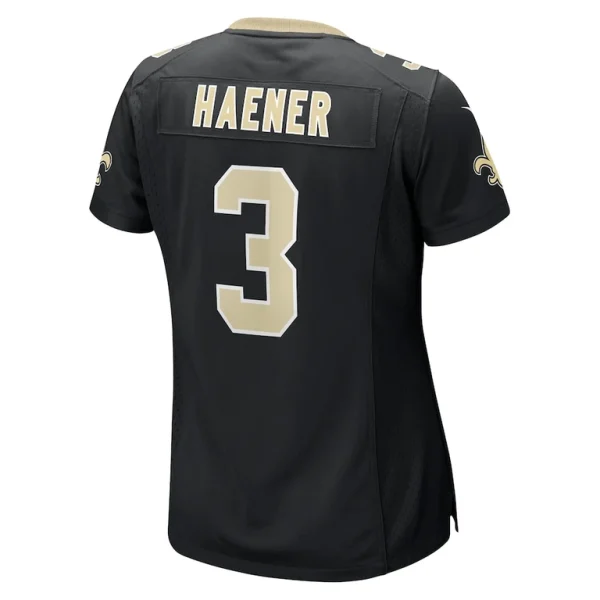 Jake haener new orleans saints nike womens team game jersey Black L