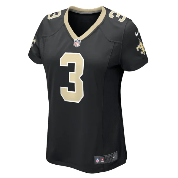 Jake haener new orleans saints nike womens team game jersey Black M