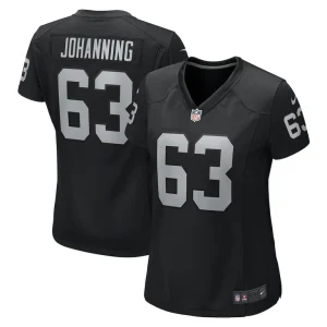 Jake johanning las vegas raiders nike womens game jersey Black