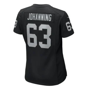 Jake johanning las vegas raiders nike womens game jersey Black L