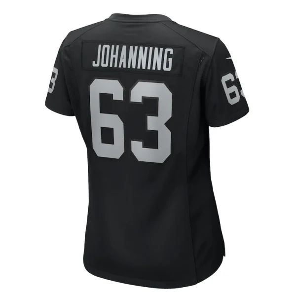 Jake johanning las vegas raiders nike womens game jersey Black L