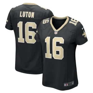 Jake luton new orleans saints nike womens game player jersey Black