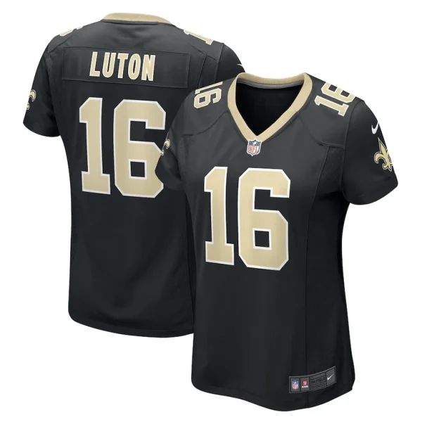 Jake luton new orleans saints nike womens game player jersey Black