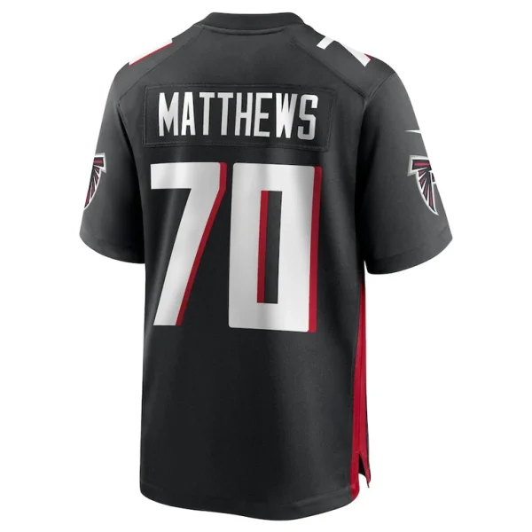 Jake matthews atlanta falcons nike game jersey Black L