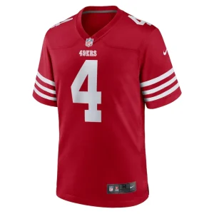 Jake moody san francisco 49ers nike team game jersey Scarlet M