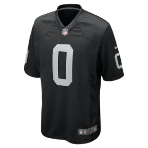 Jakorian bennett las vegas raiders nike team game jersey Black M