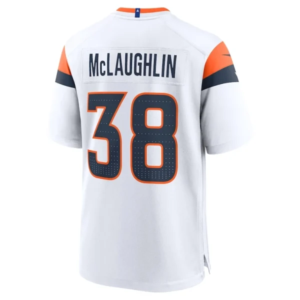 Jaleel mclaughlin denver broncos nike game jersey White L
