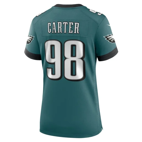 Jalen carter philadelphia eagles nike womens team game jersey Midnight green L