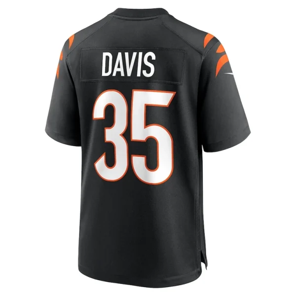 Jalen davis cincinnati bengals nike game player jersey Black L