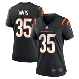 Jalen davis cincinnati bengals nike womens game player jersey Black