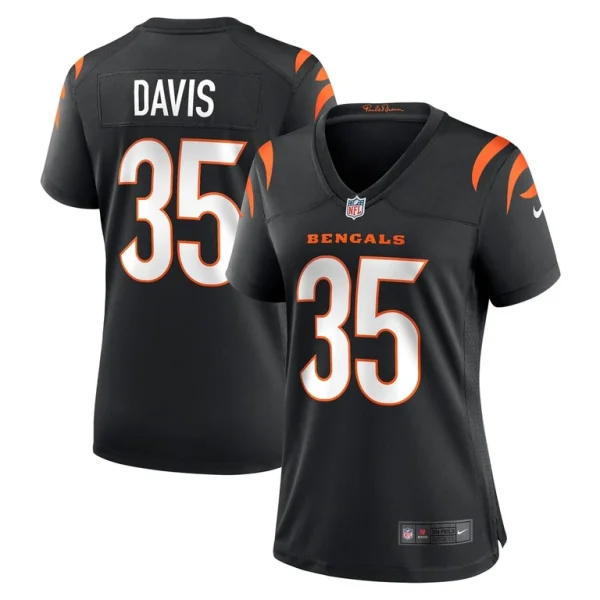 Jalen davis cincinnati bengals nike womens game player jersey Black