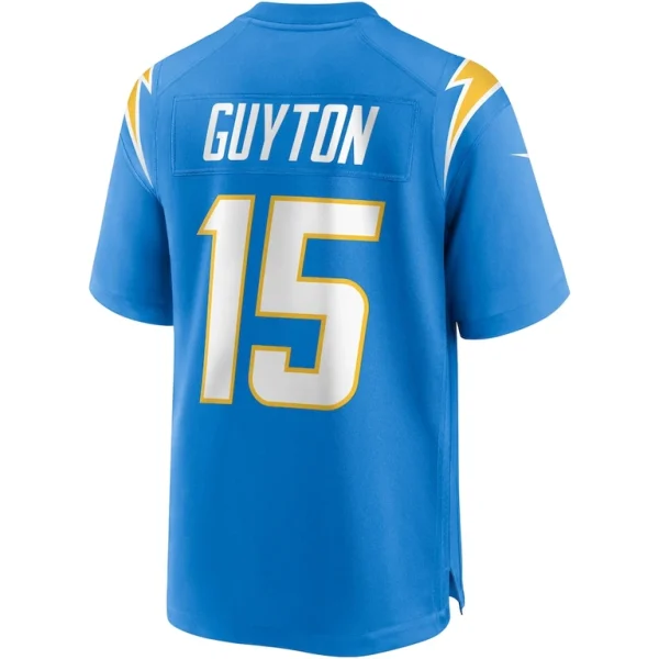 Jalen guyton los angeles chargers nike game player jersey Powder blue L