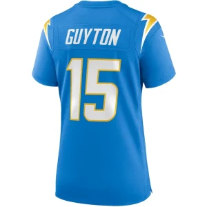 Jalen guyton los angeles chargers nike womens player game jersey Powder blue L