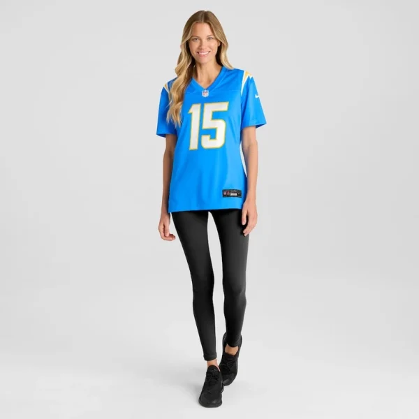 Jalen guyton los angeles chargers nike womens player game jersey Powder blue XL