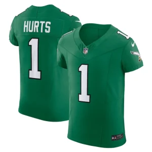 Jalen hurts philadelphia eagles nike 2nd alternate vapor f.u.s.e. elite jersey Kelly green