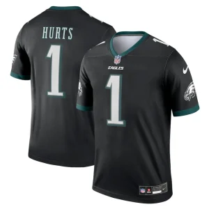 Jalen hurts philadelphia eagles nike alternate legend player performance top Black