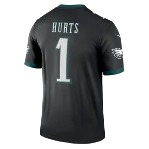 Jalen hurts philadelphia eagles nike alternate legend player performance top Black L