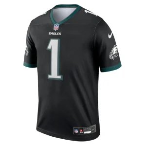 Jalen hurts philadelphia eagles nike alternate legend player performance top Black M
