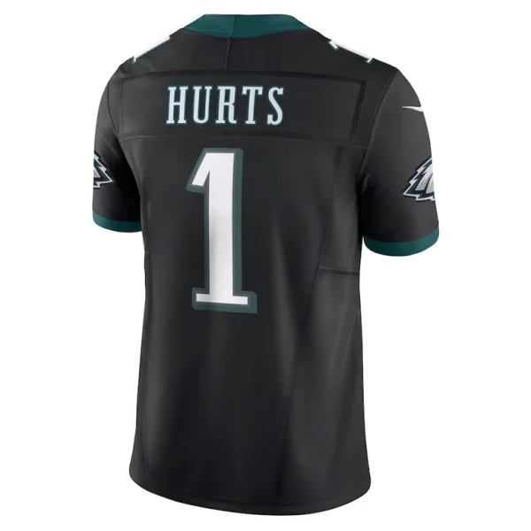 Jalen hurts philadelphia eagles nike alternate vapor f.u.s.e. limited jersey Black L