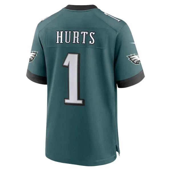 Jalen hurts philadelphia eagles nike super bowl lix game player jersey Midnight green L