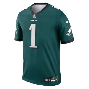 Jalen hurts philadelphia eagles nike team legend player performance top Green M