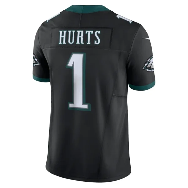 Jalen hurts philadelphia eagles nike vapor f.u.s.e. limited jersey Black L