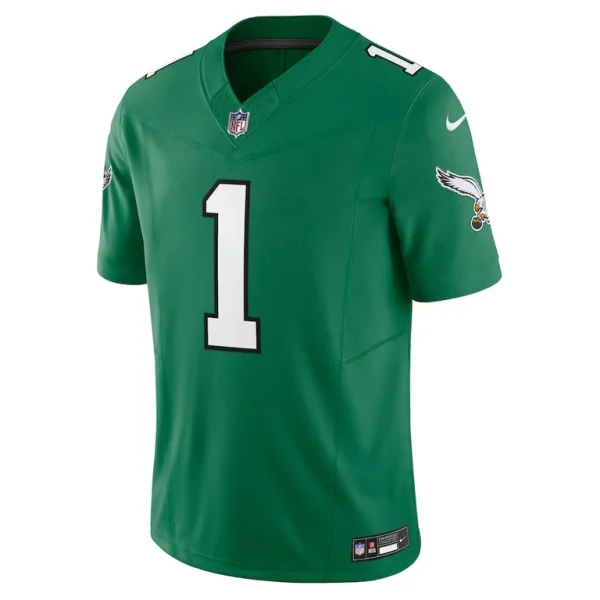 Jalen hurts philadelphia eagles nike vapor f.u.s.e. limited jersey Kelly green M