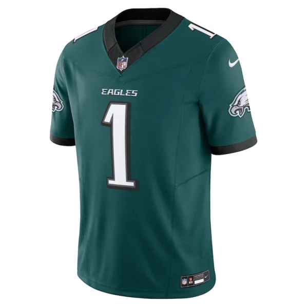 Jalen hurts philadelphia eagles nike vapor f.u.s.e. limited jersey Midnight green M
