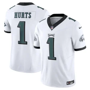 Jalen hurts philadelphia eagles nike vapor f.u.s.e. limited jersey White