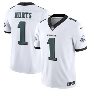 Jalen hurts philadelphia eagles nike vapor f.u.s.e. limited jersey White
