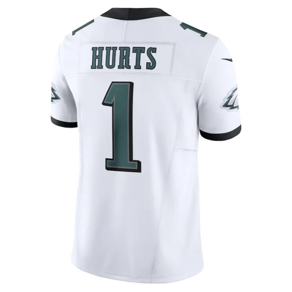 Jalen hurts philadelphia eagles nike vapor f.u.s.e. limited jersey White L
