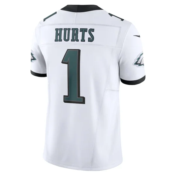 Jalen hurts philadelphia eagles nike vapor f.u.s.e. limited jersey White L