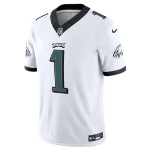 Jalen hurts philadelphia eagles nike vapor f.u.s.e. limited jersey White M