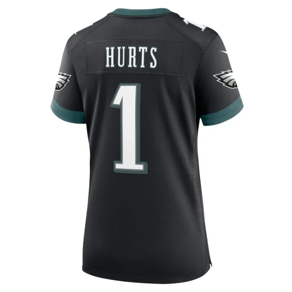 Jalen hurts philadelphia eagles nike womens alternate game jersey Black L