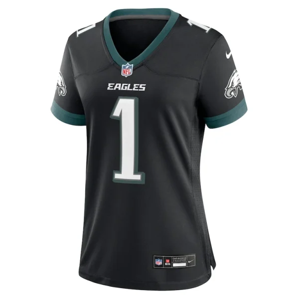 Jalen hurts philadelphia eagles nike womens alternate game jersey Black M