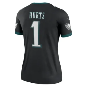 Jalen hurts philadelphia eagles nike womens alternate legend player performance top Black L