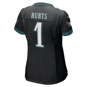 Jalen hurts philadelphia eagles nike womens game jersey Black L