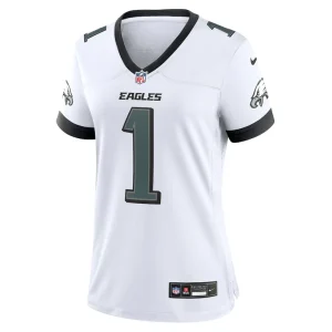 Jalen hurts philadelphia eagles nike womens game jersey White M