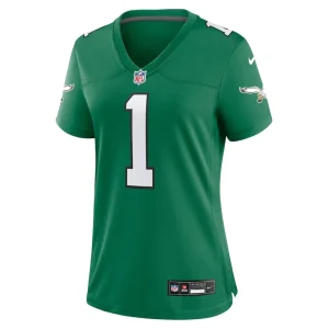 Jalen hurts philadelphia eagles nike womens game player jersey Kelly green M