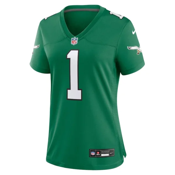 Jalen hurts philadelphia eagles nike womens game player jersey Kelly green M