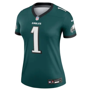 Jalen hurts philadelphia eagles nike womens legend player performance top Midnight green M