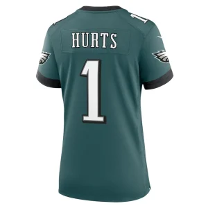 Jalen hurts philadelphia eagles nike womens team game jersey Midnight green L