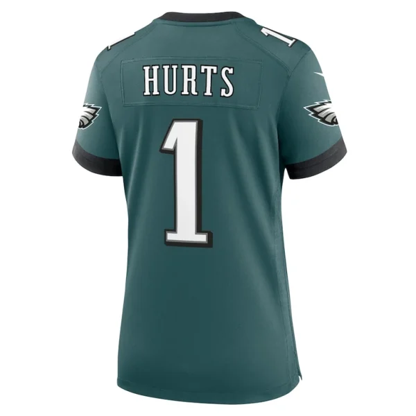 Jalen hurts philadelphia eagles nike womens team game jersey Midnight green L