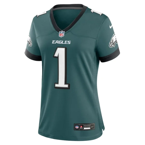 Jalen hurts philadelphia eagles nike womens team game jersey Midnight green M