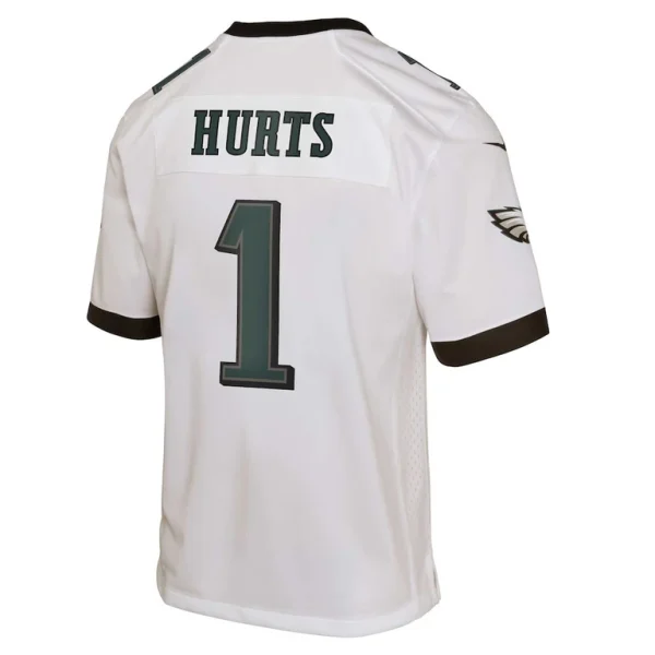 Jalen hurts philadelphia eagles nike youth game jersey White Yth L