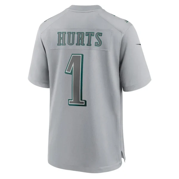 Jalen hurts philadelphia eagles nike youth super bowl lvii patch atmosphere fashion game jersey Gray Yth L