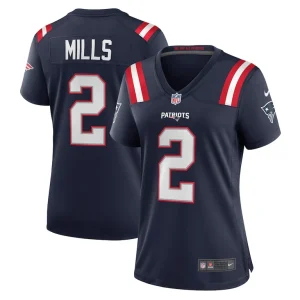 Jalen mills new england patriots nike womens game player jersey Navy